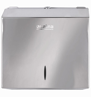 Диспенсер для полотенец LAIMA PROFESSIONAL INOX, (Система H3) V-сложения, нержавеющая сталь, зеркальный, 605697