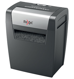 Уничтожитель (шредер) REXEL MOMENTUM X308, 3 уровень секретности, фрагменты 5х42 мм, 8 листов, 15 л, 2104570EU