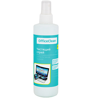 Спрей чистящий для экранов OfficeClean, универсальный, 250мл