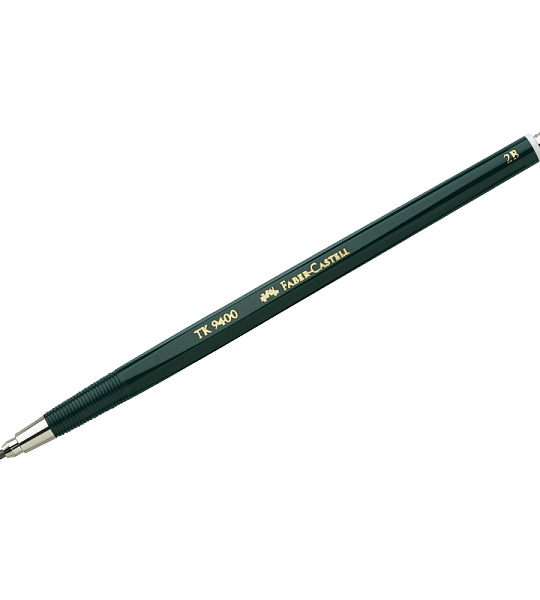 Карандаш цанговый Faber-Castell "TK 9400" 2,0мм, 2B