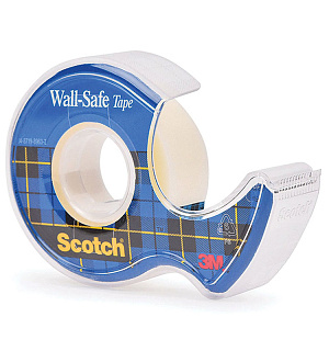 Клейкая лента 19мм*16,5м Scotch невидимая на диспенсере