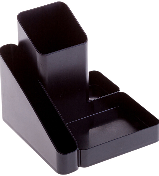 Настольная подставка СТАММ "Имидж", черный