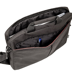 Сумка для ноутбука 15"-16" Defender Iota, полиэстер, черный, 380*285*40мм