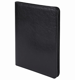 Папка из кожзаменителя на молнии "Лидер", 123Н