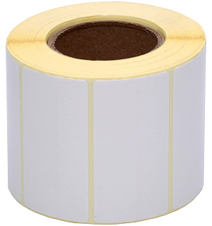 Термоэтикетки Akzent 58*30 ЭКО, белые, 900шт.