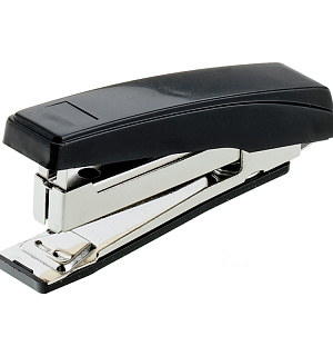 Степлер №10 OfficeSpace до 10л., пластиковый корпус, черный