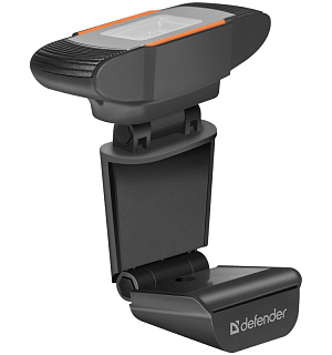 Веб-камера Defender G-lens 2579, 2 МП, 1280*720, встроенный микрофон, черный