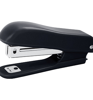 Степлер №10 OfficeSpace до 12л., пластиковый корпус, черный