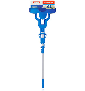 Швабра самоотжимная OfficeClean Professional, механизм "Бабочка", насадка ПВА 28см, телеск.ручка 75-107см