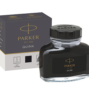 Чернила Parker "Bottle Quink" черные, 57мл