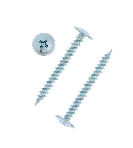 Саморезы для тонк. пластин ТУНДРА krep 4.2x38 мм, цинк 200 шт.