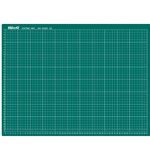 Коврик для резки KW-Trio A2, 60*45см, толщина 3мм, разметочная сетка