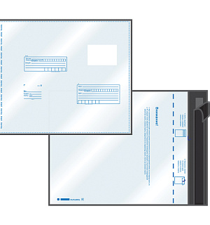 Пакет почтовый, UltraPac, 320*355мм, полиэтилен, отр. лента, 70мкм