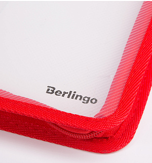 Папка на молнии Berlingo, А5, 500мкм, прозрачная, ассорти