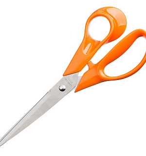 Ножницы Attache Orange 203 мм с пластиковыми эллиптическими ручками
