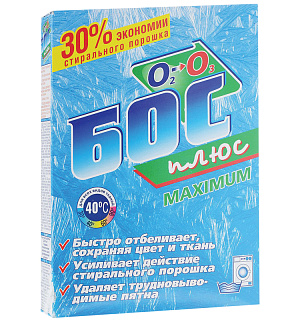 Отбеливатель БОС "Плюс maximum", порошок, 600г