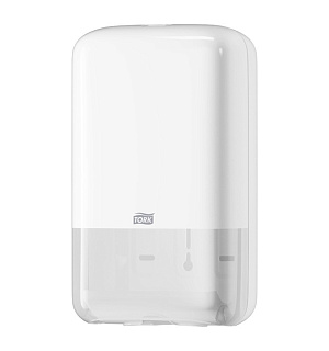 Диспенсер для туалетной бумаги листовой Tork "Elevation"(Т3) пластик, механический, белый, 556000 (ПОД ЗАКАЗ)