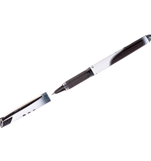 Ручка-роллер Pilot "V-Ball" черная, 0,5мм, грип, одноразовая