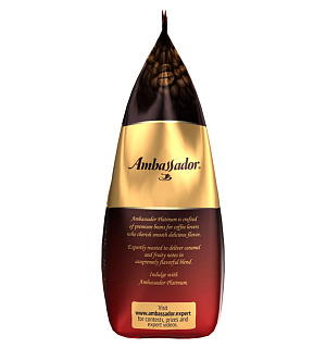 Кофе в зернах AMBASSADOR "Platinum", 100% арабика, 1 кг, вакуумная упаковка