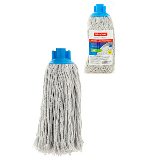 Насадка МОП для швабры OfficeClean Professional веревочная, хлопок, ворс 31см, 220г