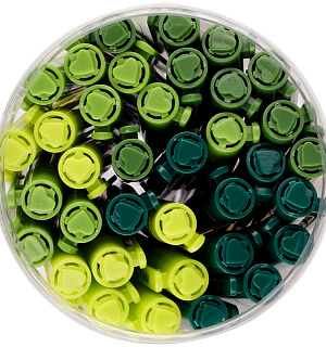 Ручка гелевая стираемая MESHU "Avocado" синяя, 0,5мм, корпус ассорти