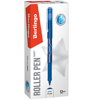 Ручка-роллер Berlingo "Swift" синяя, 0,5мм