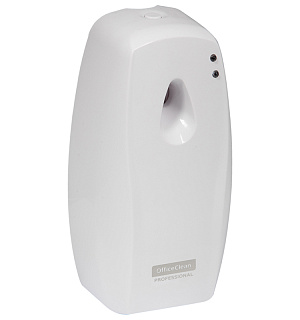 Диспенсер для автоматического освежителя воздуха OfficeClean Professional, ABS-пластик, белый