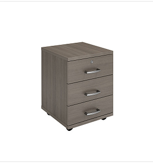 Тумба подкатная МФ Виско Стиль/Дуб шамони темный, 440*450*580 (ПОД ЗАКАЗ)