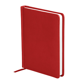 Ежедневник датированный 2023г., A6, 176л., кожзам, OfficeSpace "Winner", красный