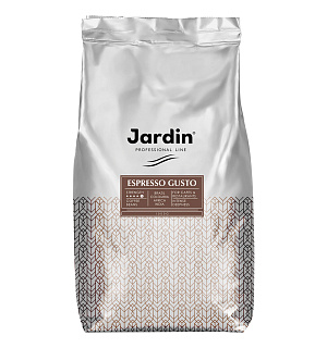 Кофе в зернах JARDIN (Жардин) "Espresso Gusto", натуральный, 1000 г, вакуумная упаковка, 0934-08