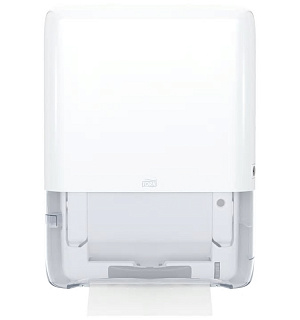 Диспенсер для полотенец листовых Tork "PeakServe"(Н5) мини, пластик, механический, белый, непрерывная подача (ПОД ЗАКАЗ)