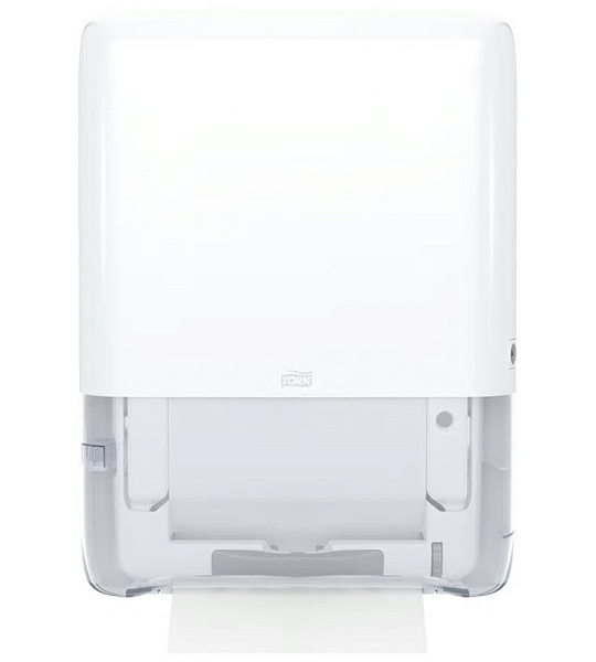 Диспенсер для полотенец листовых Tork "PeakServe"(Н5) мини, пластик, механический, белый, непрерывная подача (ПОД ЗАКАЗ)
