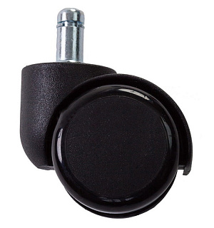 Колеса (ролики) для кресла, шток 11мм, CastorSet3850/PU, 5шт., для паркета/ламината