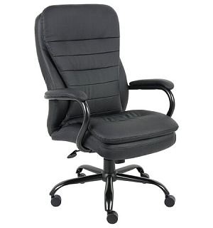 Кресло офисное BRABIX PREMIUM "Heavy Duty HD-001", усиленное, НАГРУЗКА до 200 кг, экокожа, 531015