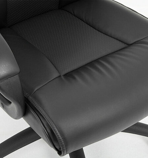 Кресло офисное BRABIX PREMIUM "Work EX-513", экокожа, черное, 531943