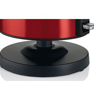 Чайник электрический Bosch TWK7804, 1,7л, 2200Вт, нержавеющая сталь, красный