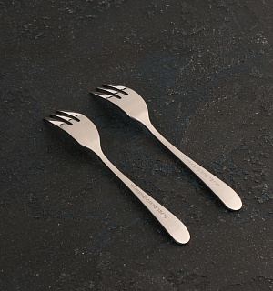 Набор вилок десертных Stella, h=14 см, 2 шт
