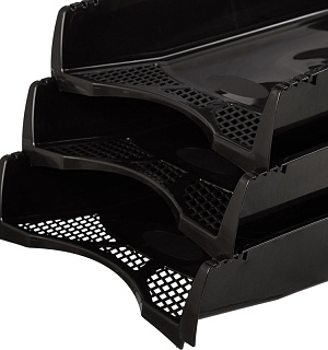 Лоток для бумаг Attache Economy, черный