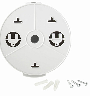 Диспенсер для туалетной бумаги LAIMA PROFESSIONAL ORIGINAL (Система T8), белый, ABS-пластик, 605769