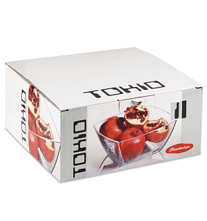 Салатник "Tokio" квадратный, 240х240 мм, глубокий, PASABAHCE, 53076