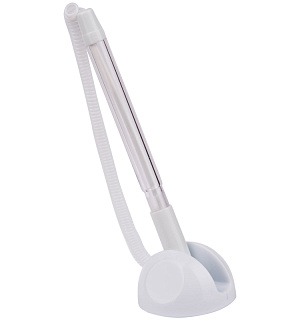 Ручка шариковая настольная OfficeSpace "Reception" синяя, 0,7мм, белый корпус