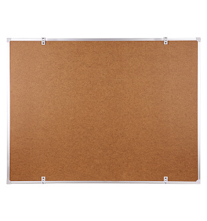 Доска магнитно-меловая OfficeSpace, 90*120см, алюминиевая рамка, полочка