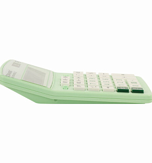 Калькулятор настольный BRAUBERG EXTRA PASTEL-12-LG (206x155 мм), 12 разрядов, двойное питание, МЯТНЫЙ, 250488
