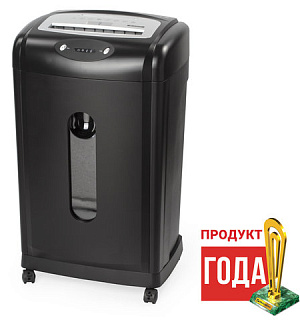 Уничтожитель (шредер) BRAUBERG S18-S, БЕСШУМНЫЙ, 2 уровень секретности, полоски 6 мм,18 листов, 28 л, 530961