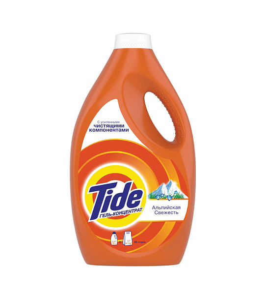 Гель для стирки Tide "Альпийская свежесть", концентрат, 2,47л, 8001090467195 (ПОД ЗАКАЗ)