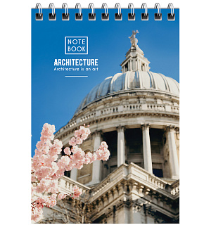Блокнот А6 60л. на гребне ArtSpace "Путешествия. Architecture"