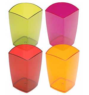 Подставка-стакан СТАММ "Люкс. Сочный офис", ассорти