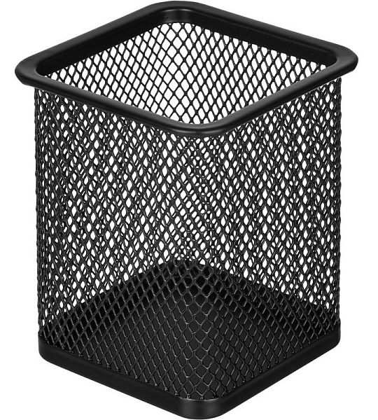 Подставка Attache для письм.прин.квадр.80х80мм,выс.98мм,металл.сетка чёрная