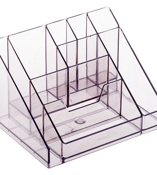 Настольная подставка СТАММ "Каскад", тонированный серый