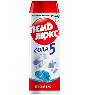 Средство чистящее Пемолюкс "Морской бриз", порошок, 480г